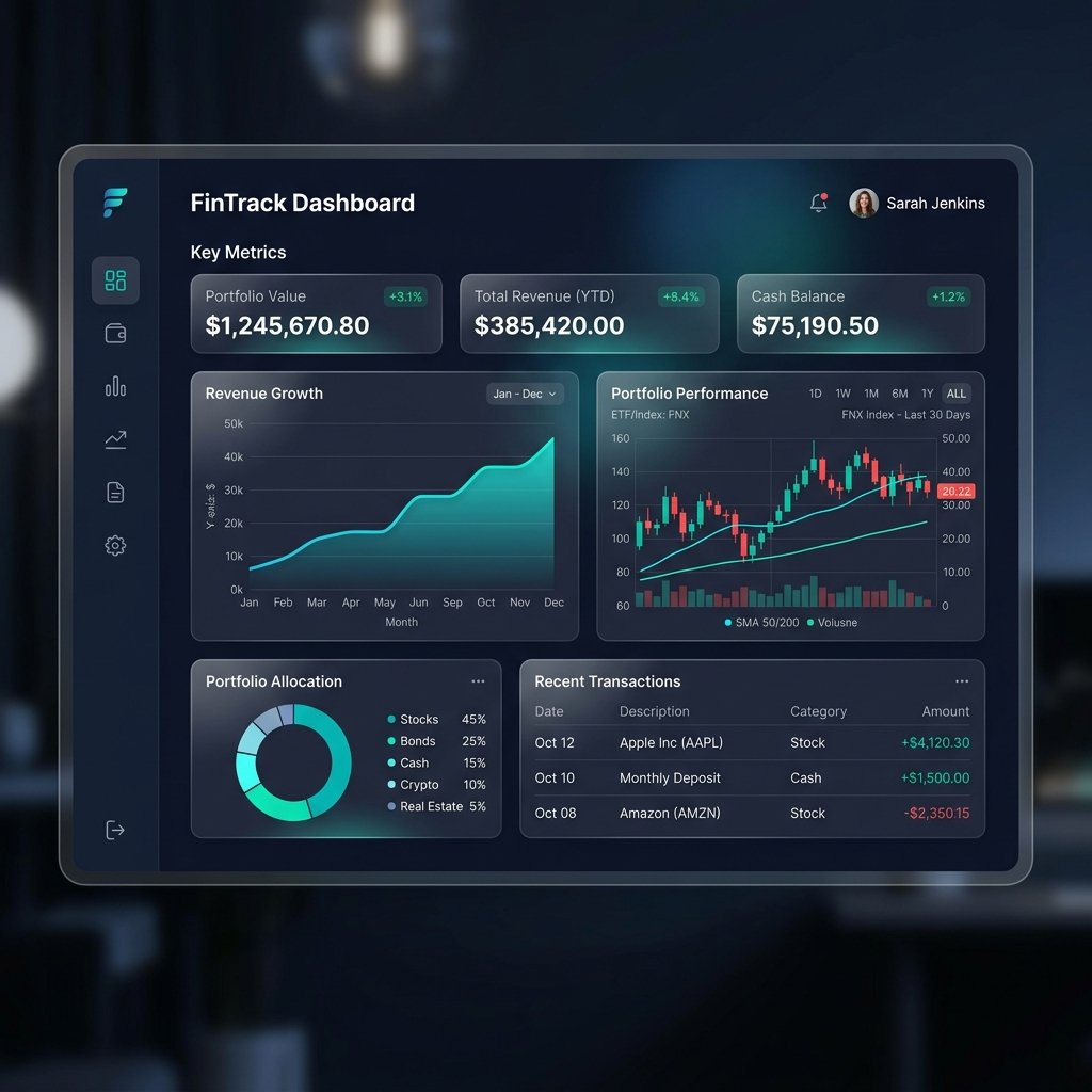 FinTrack Dashboard