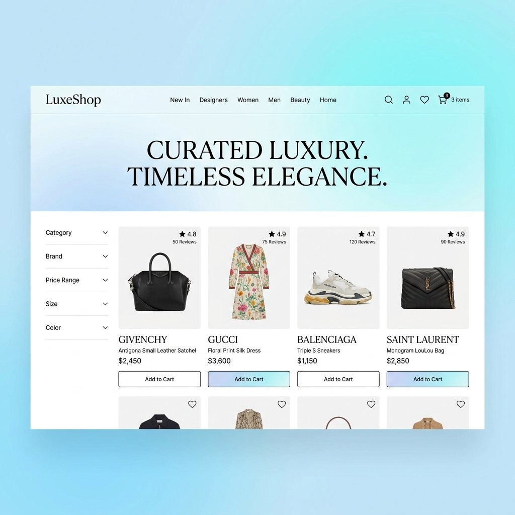 LuxeShop Platform